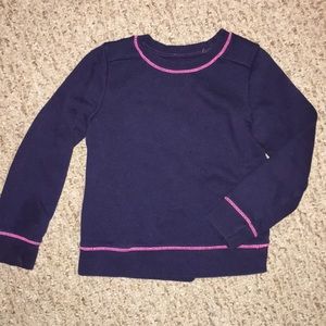 Cat & jack sweatshirt with contrast stitching 4T